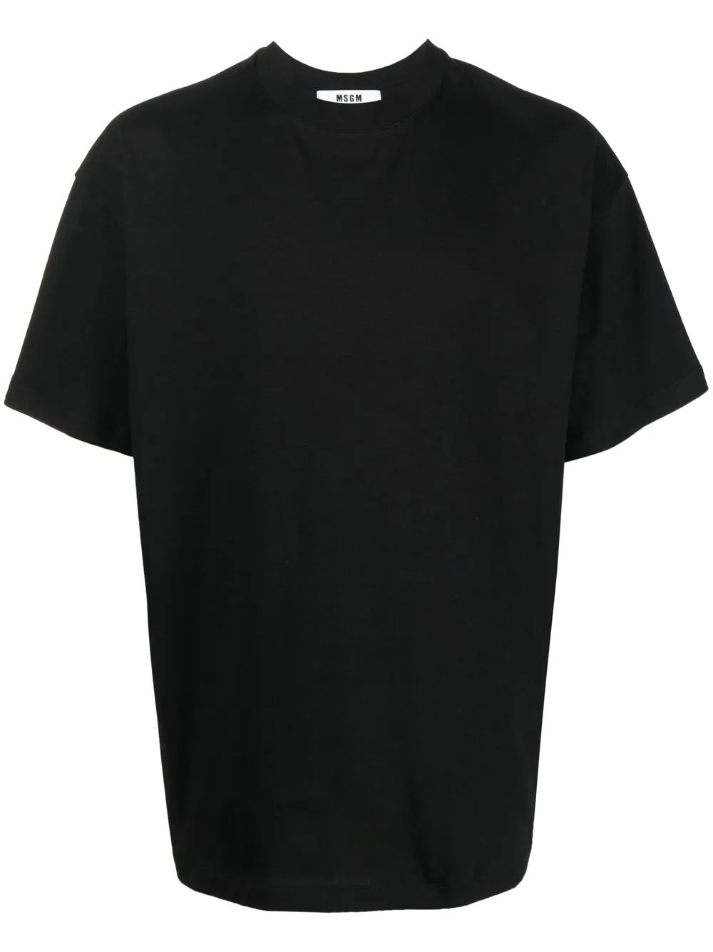 

MSGM playera con logo estampado - Negro