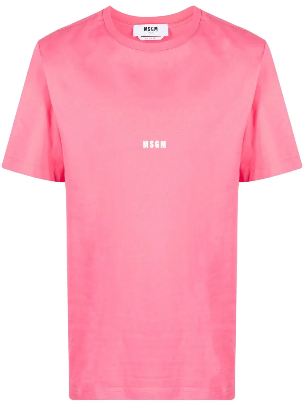 

MSGM playera con logo estampado - Rosado