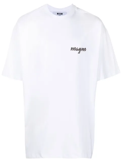 MSGM ロゴ Tシャツ 