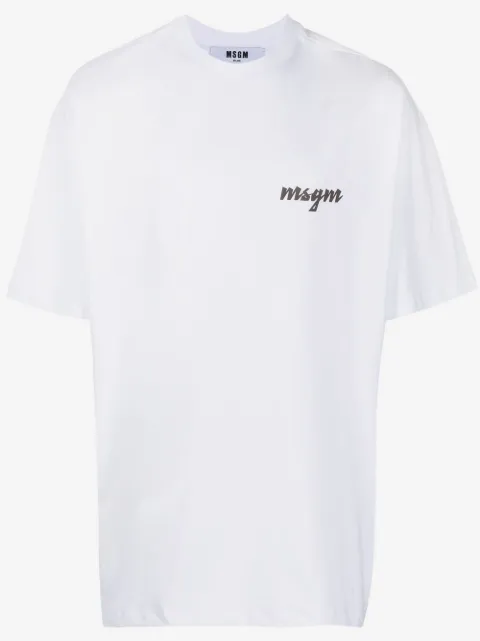 MSGM logo-print T-shirt 