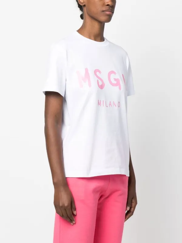 logo-print T-shirt