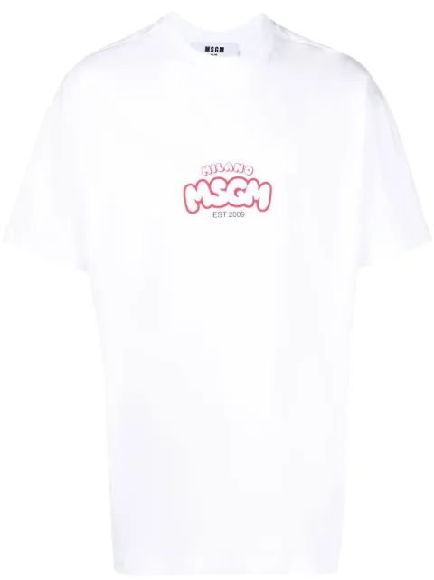 MSGM logo-print T-shirt 