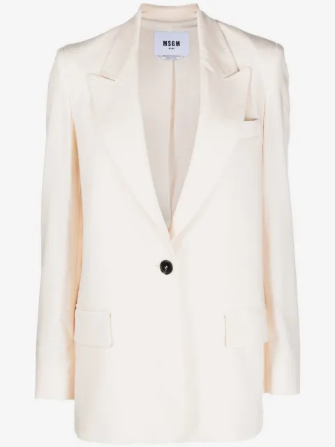 MSGM single-breasted blazer