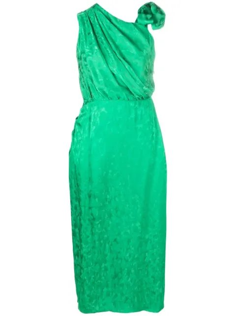 MSGM vestido con motivo en jacquard