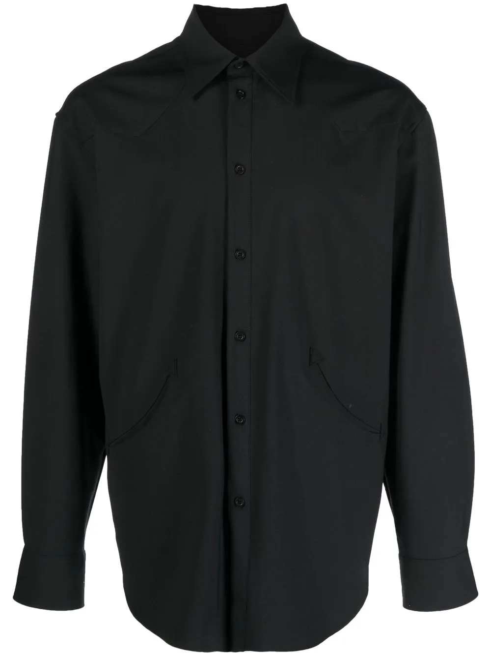 

MSGM camisa manga larga con bolsillo - Negro