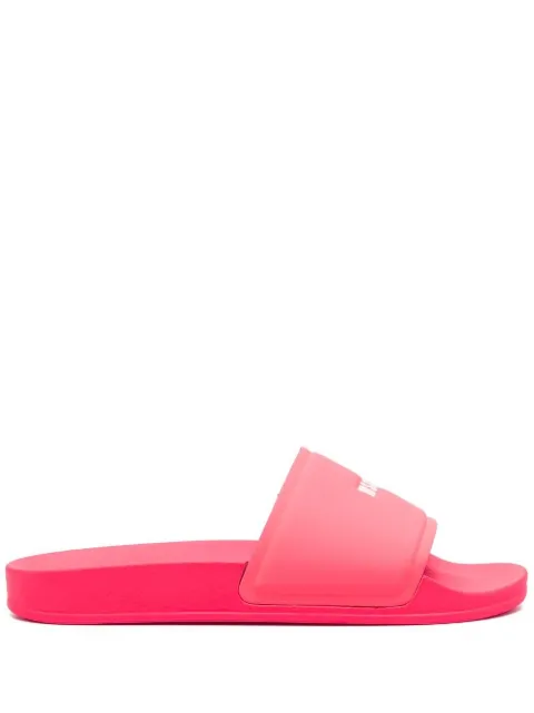 MSGM logo-print sliders