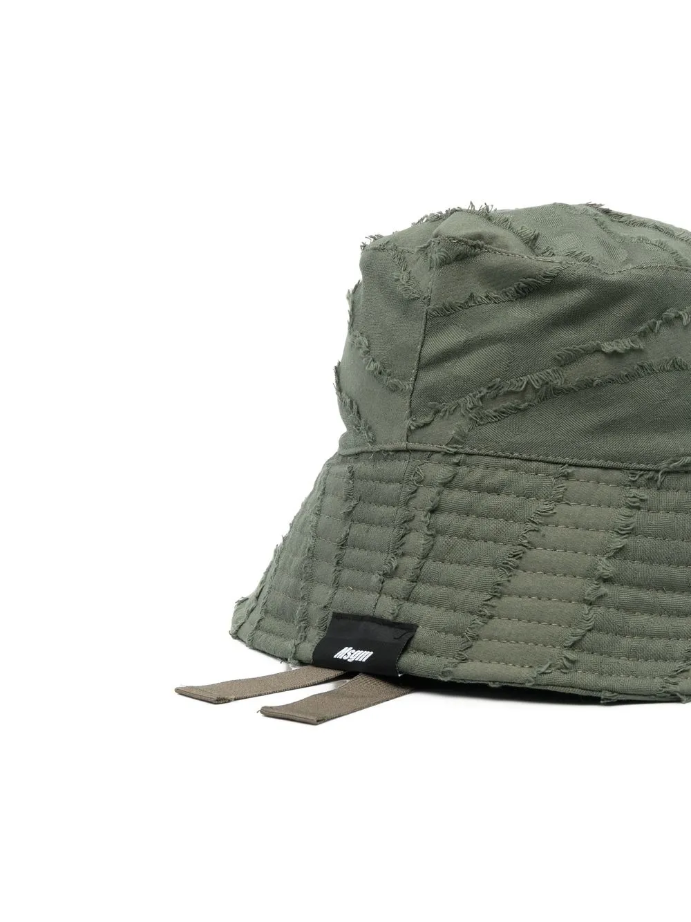 MSGM Vissershoed met gescheurd detail - Groen
