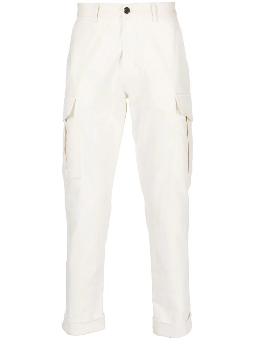 

Eleventy pantalones rectos cargo - Blanco