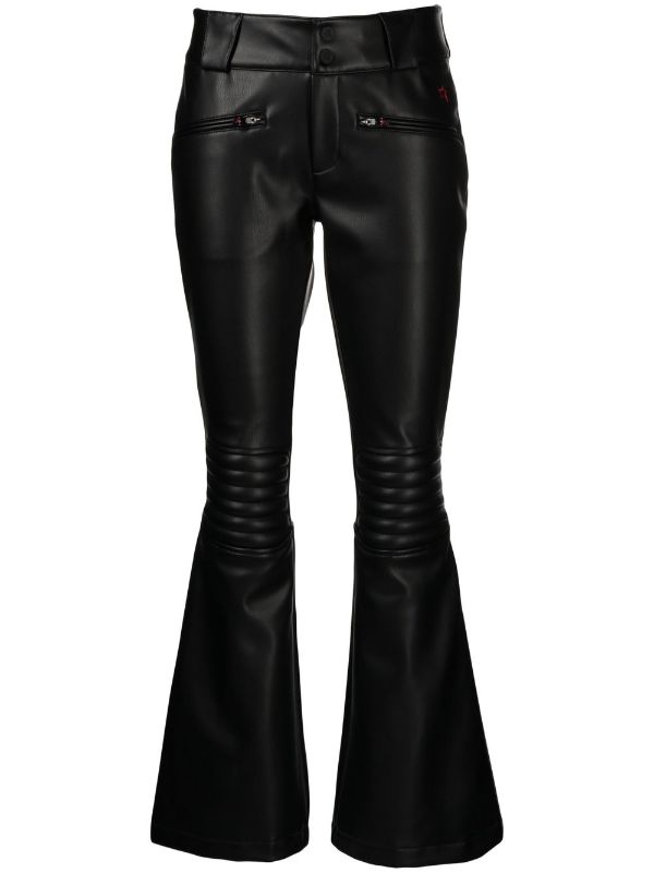 Perfect Moment Aurora Flared Leather Trousers - Farfetch