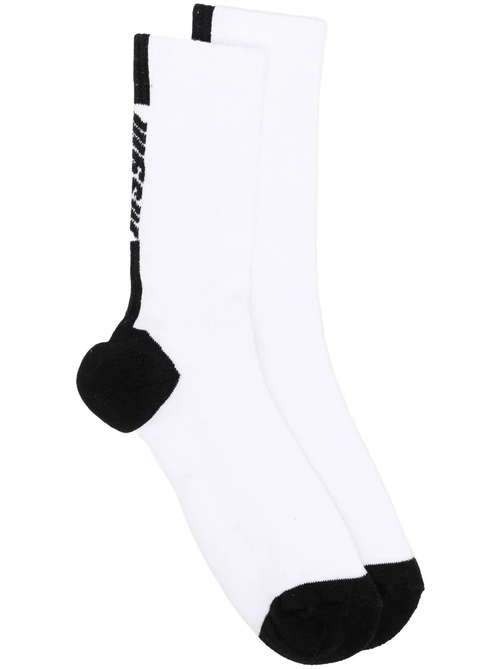 

MSGM logo-print socks - White