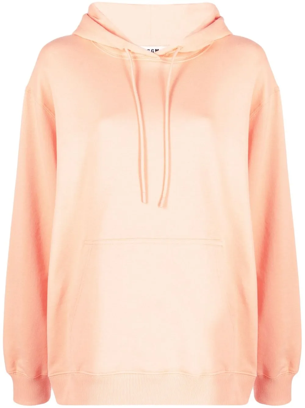 

MSGM hoodie con cordones - Naranja