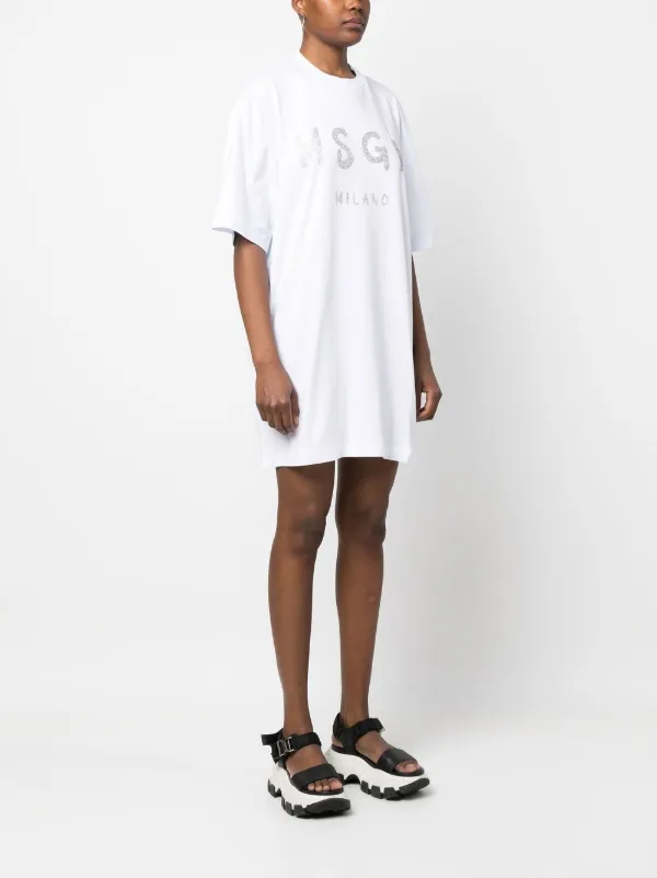 Msgm t cheap shirt dress