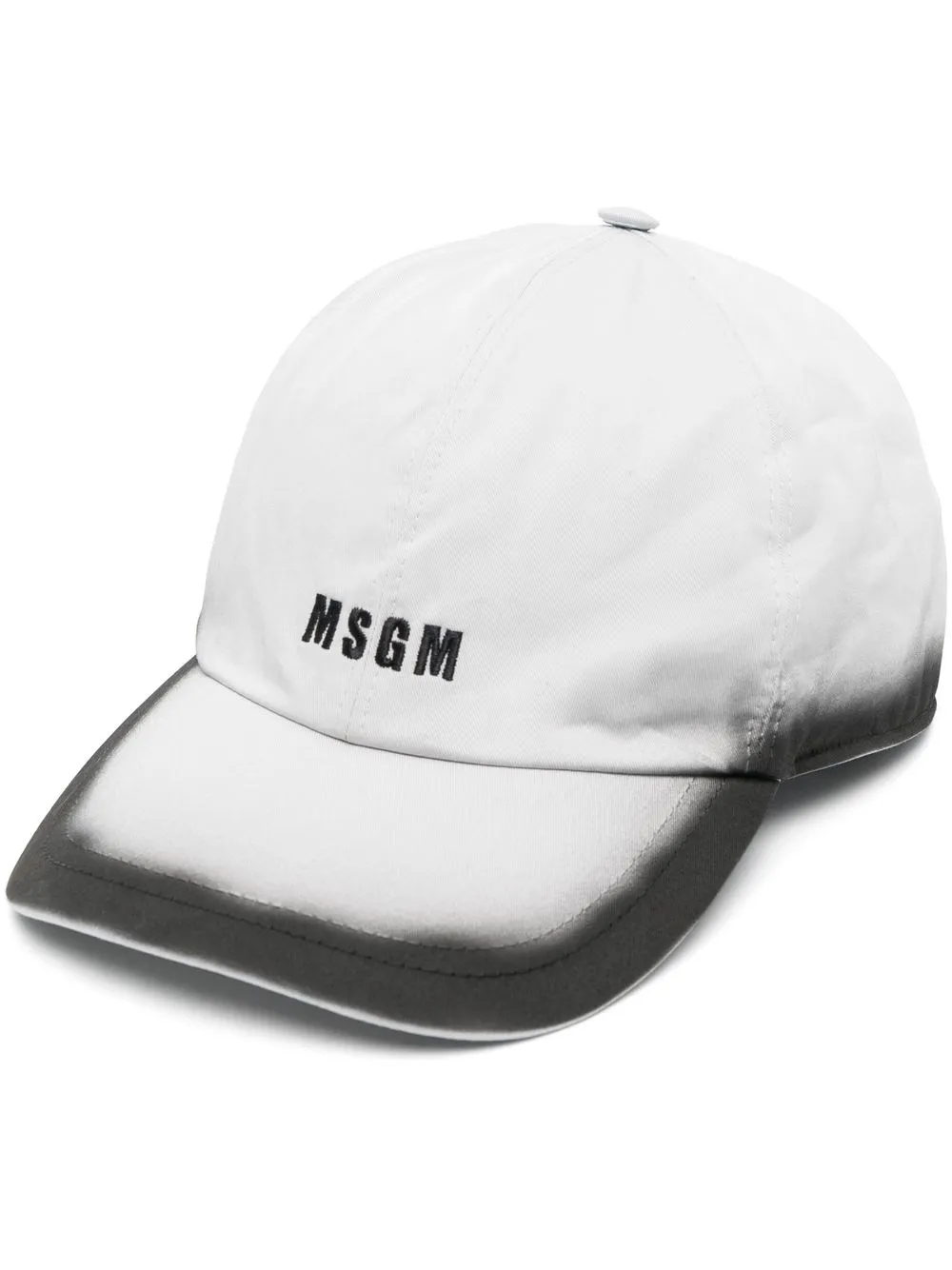 

MSGM gorra con logo bordado - Gris