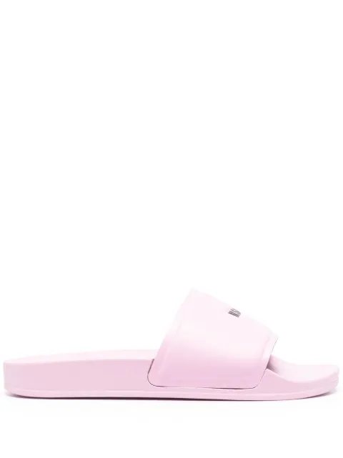 MSGM logo-print sliders