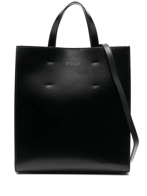MSGM Handtasche mit Logo-Prägung