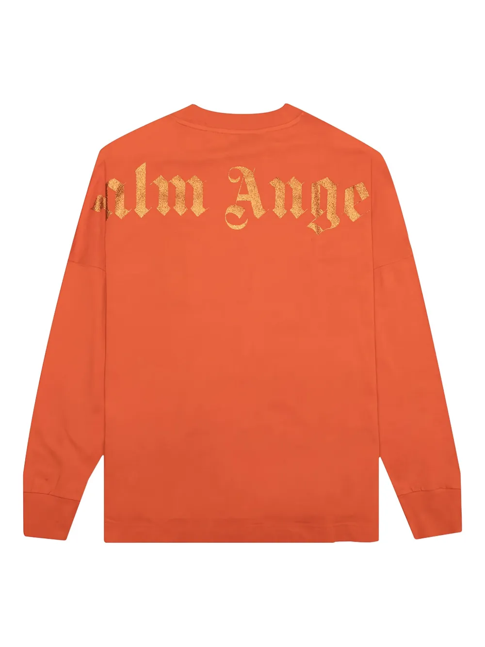 Palm Angels logo-print sweatshirt | Orange | Image 1