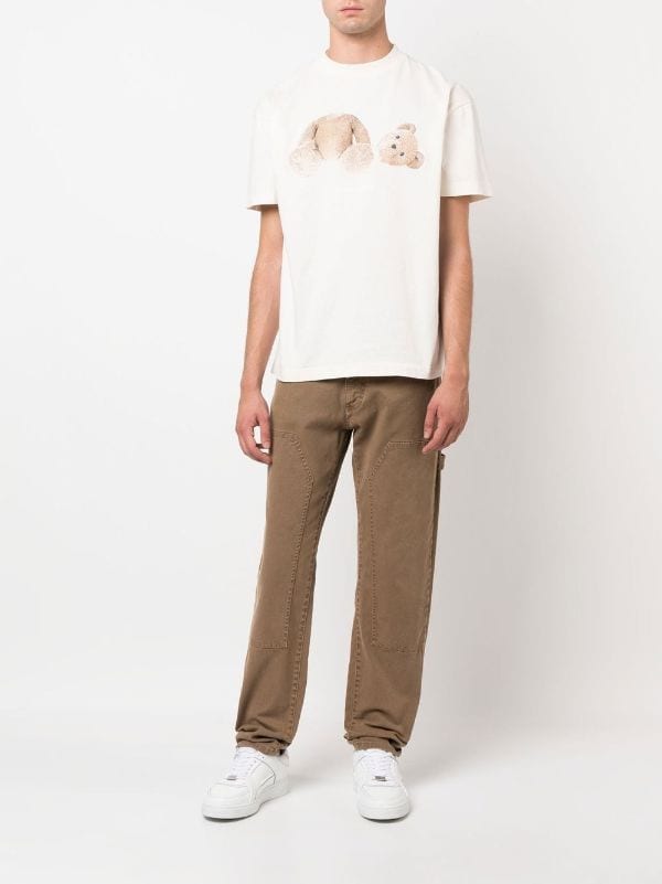 Palm Angels Teddy bear-print T-shirt - Farfetch