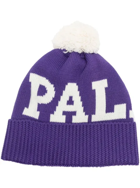 Palm Angels gorro tejido con logo