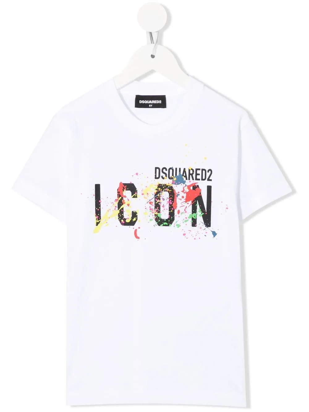 

Dsquared2 Kids playera Icon - Blanco