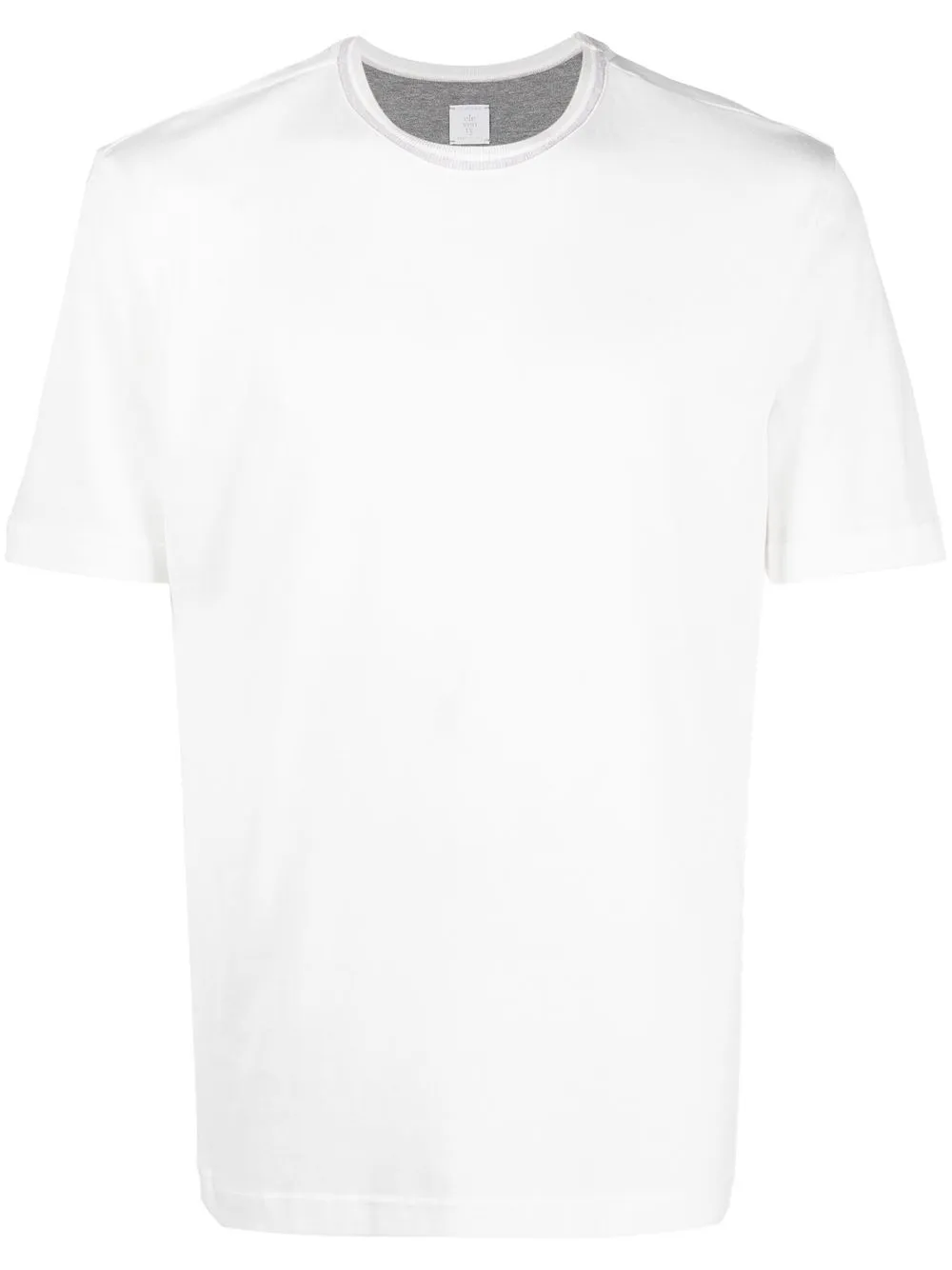 

Eleventy playera con ribete en contraste - Blanco