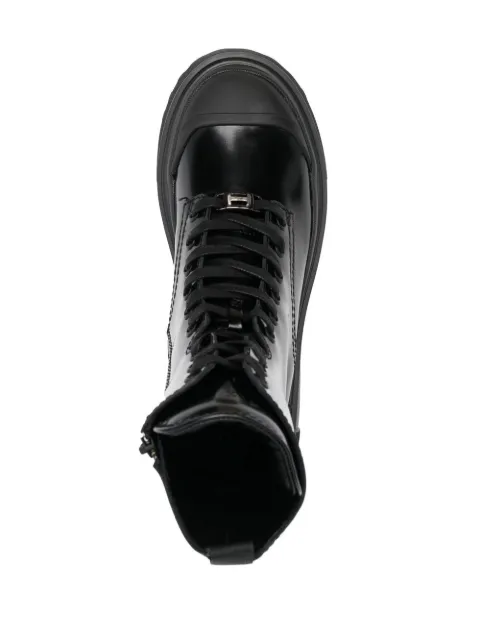 Hogan lace-up Combat Boots - Farfetch