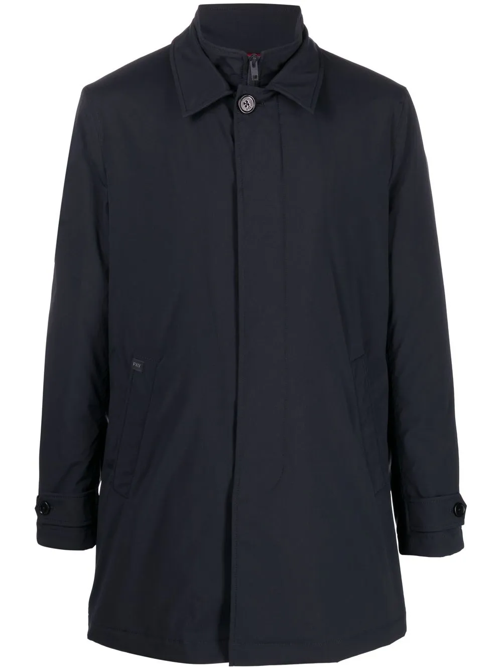 

Fay Morning layered raincoat - Blue