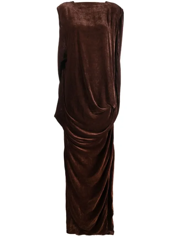 Rick Owens drape sleeve less top dress | www.innoveering.net