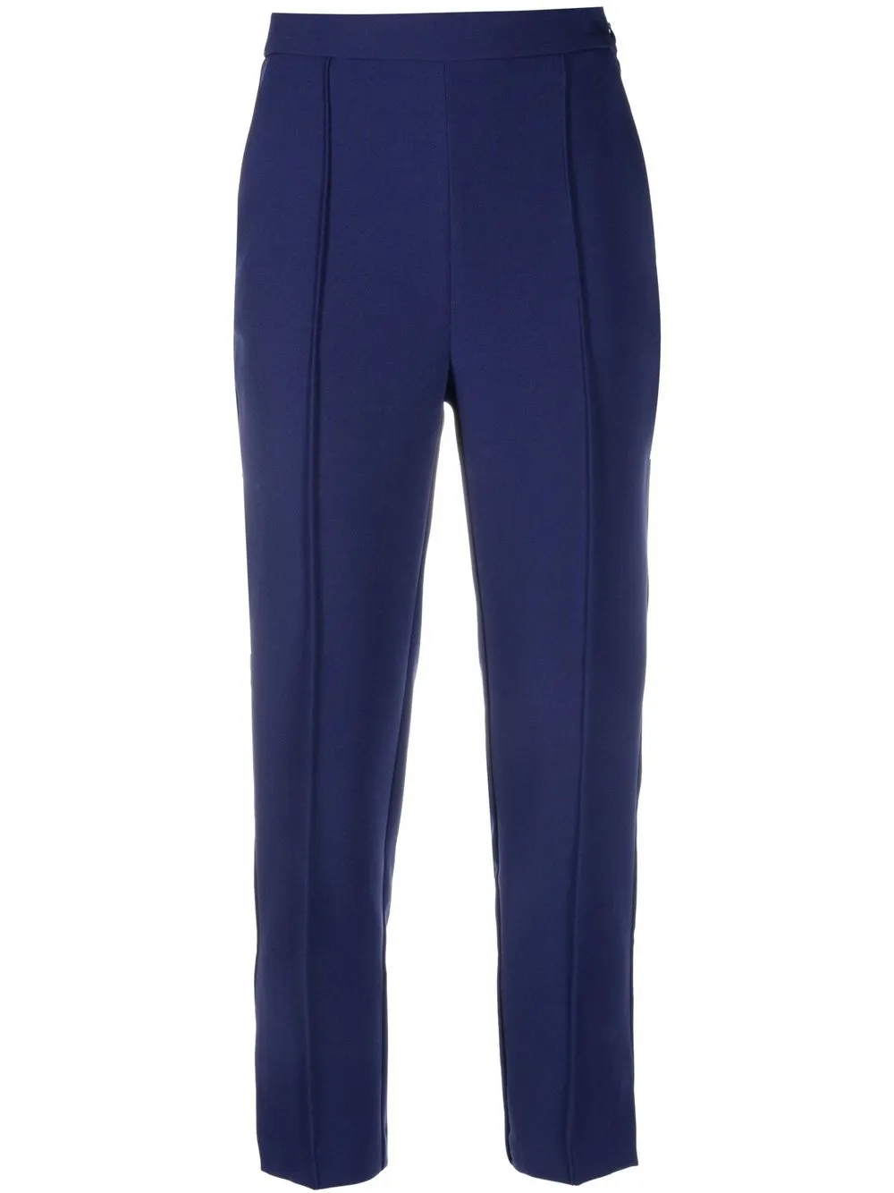 

Elisabetta Franchi pantalones capri con tiro alto - Azul