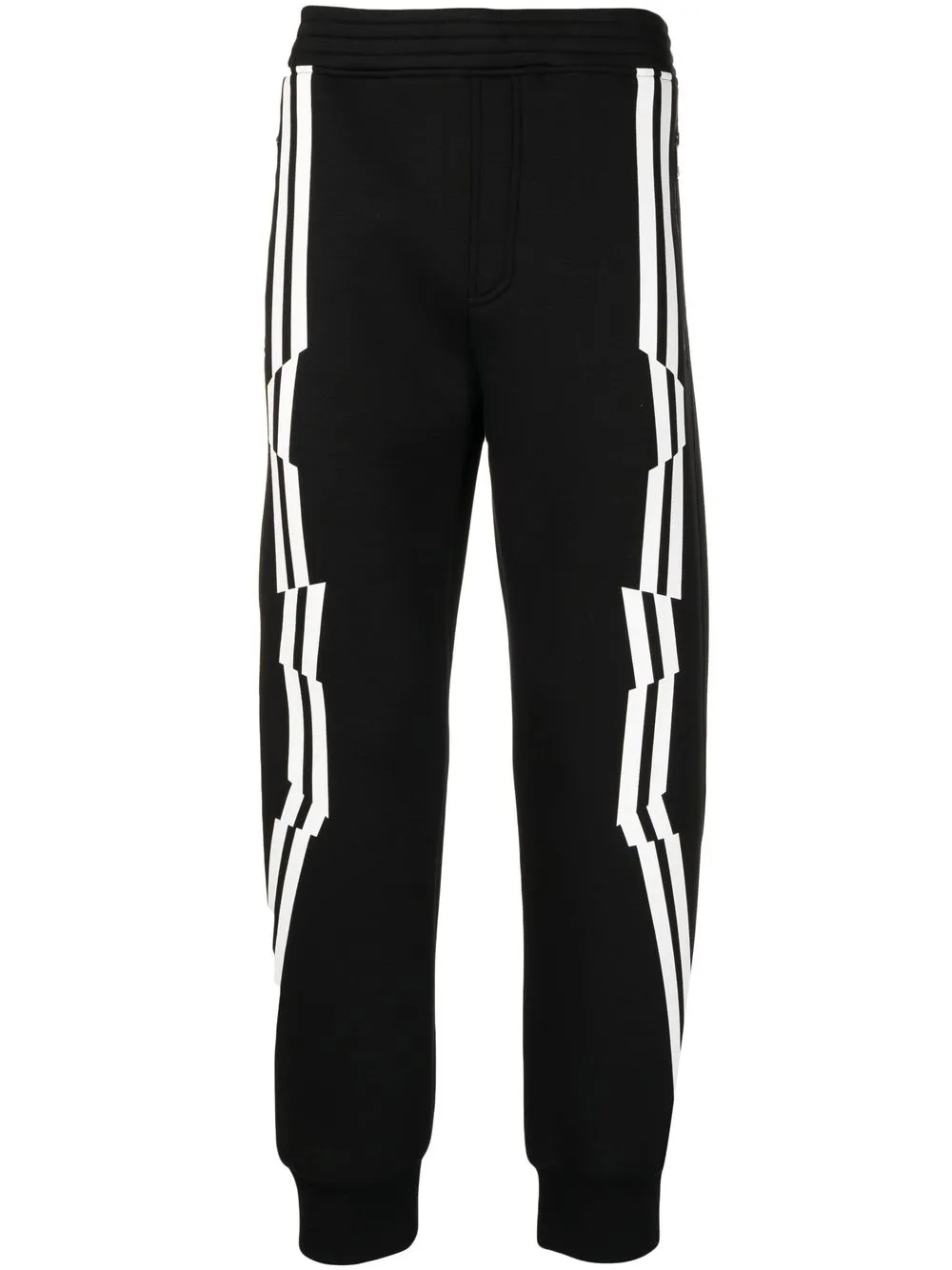 

Neil Barrett side-stripe track pants - Black