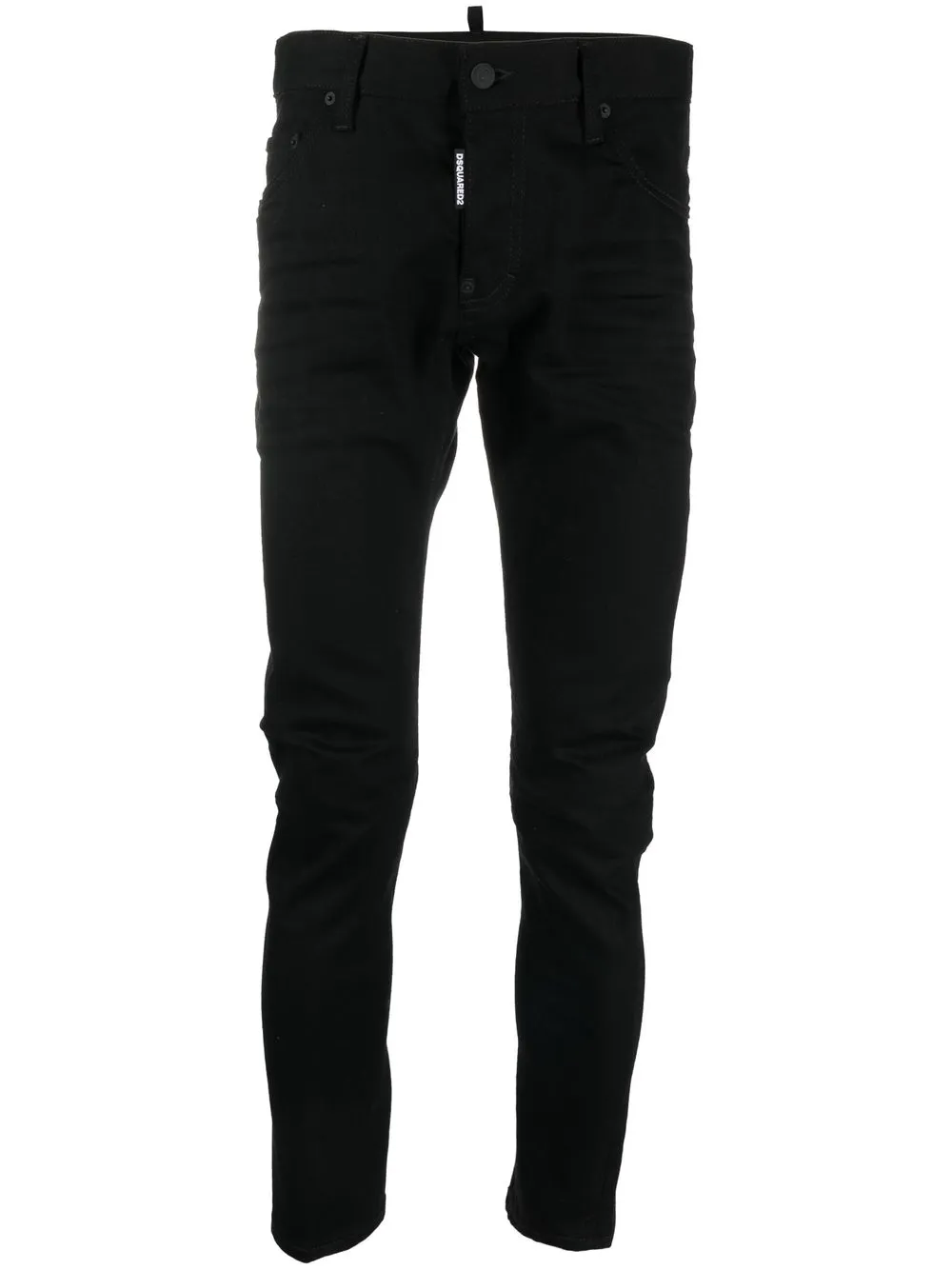 

Dsquared2 jeans tapered con parche del logo - Negro