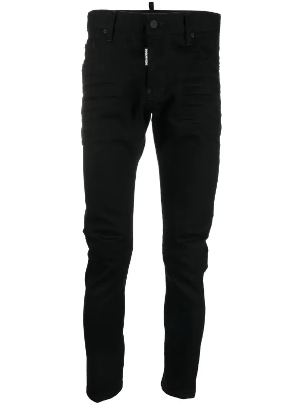 Nero Jeans affusolati Farfetch Donna Abbigliamento Pantaloni e jeans Jeans Jeans affosulati 