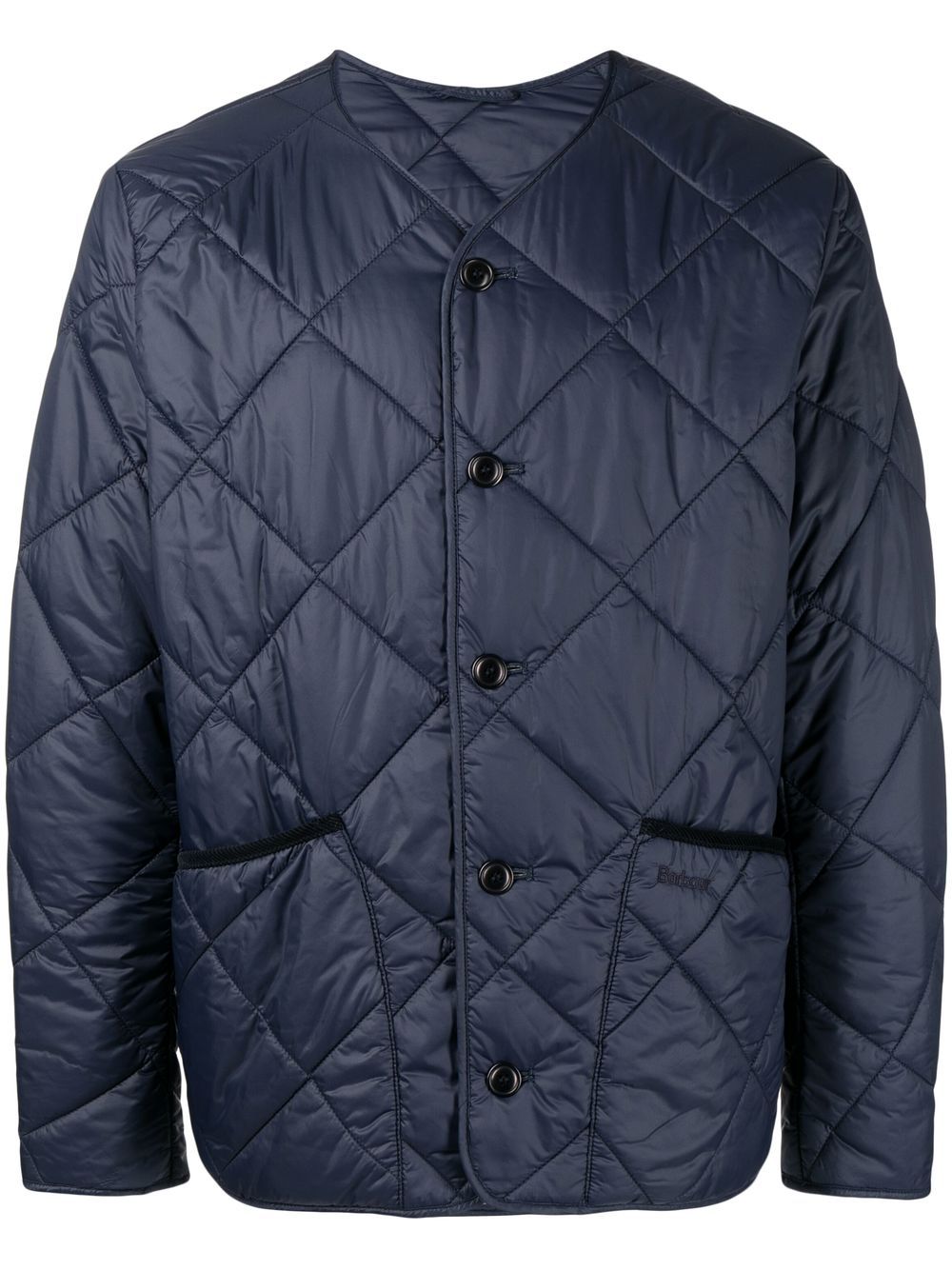 

Barbour chamarra capitonada Liddesdale Cardigan - Azul