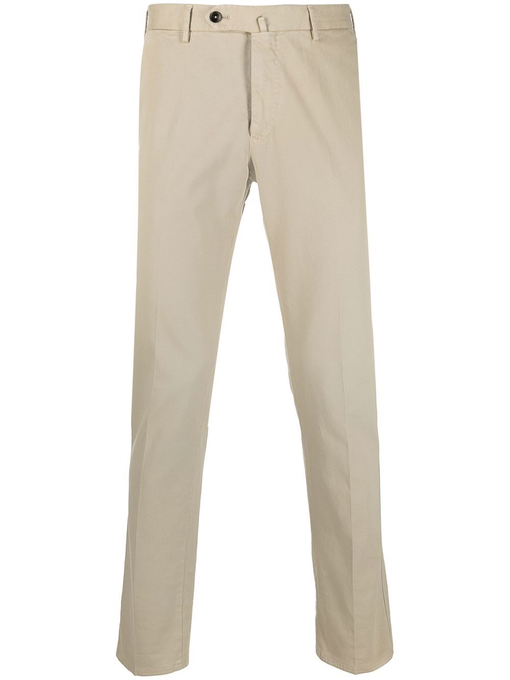 

PT Torino mid-rise straight-leg chinos - Neutrals