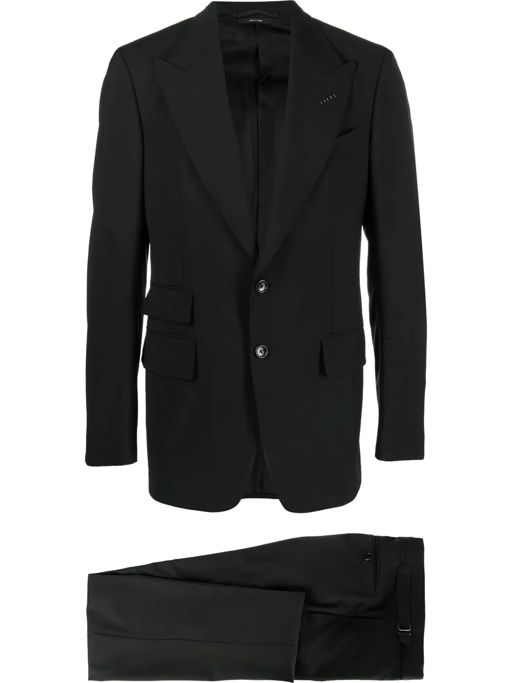 

TOM FORD traje con botones - Negro