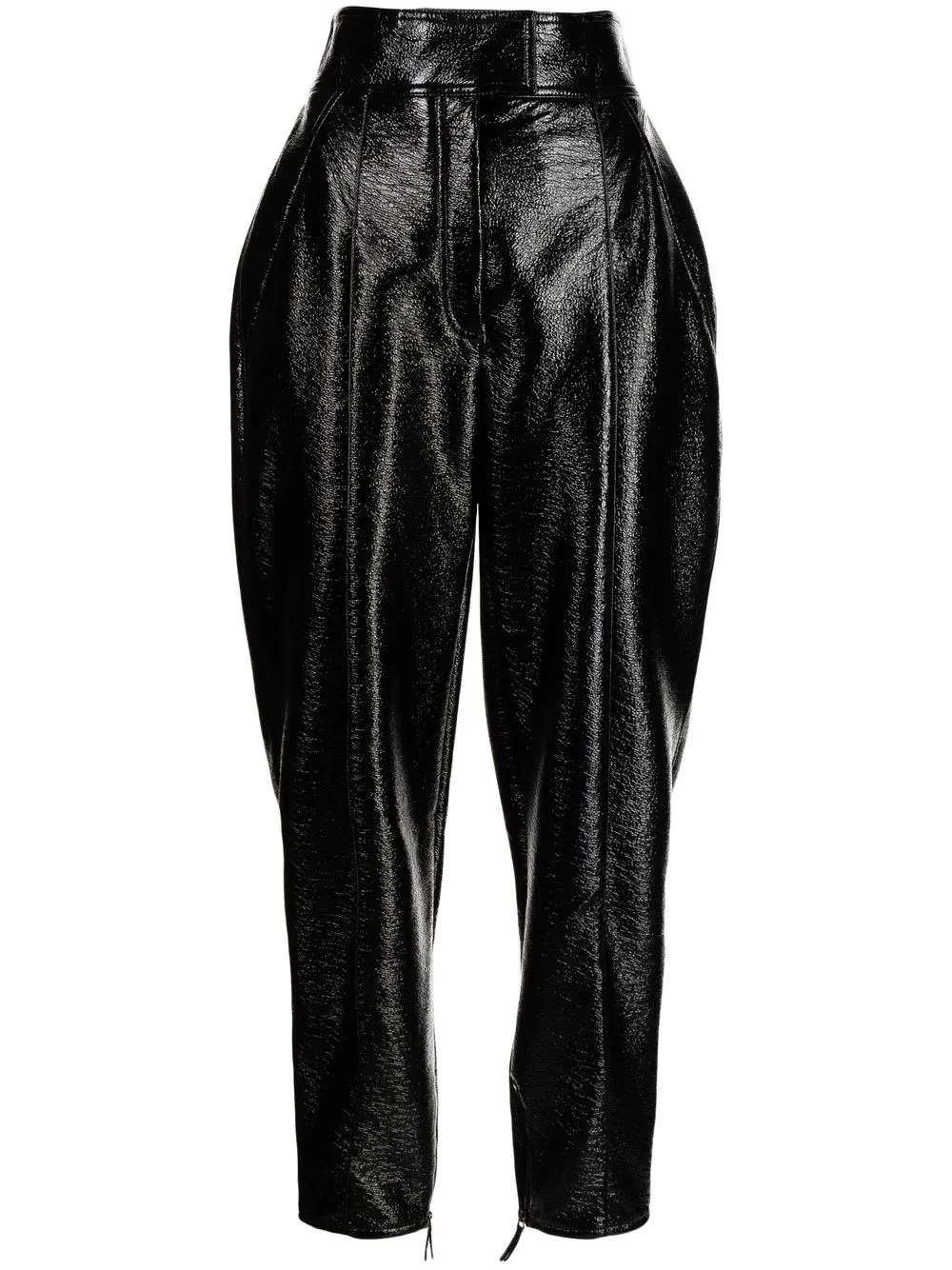 

Giorgio Armani pleated high-waisted trousers - Black