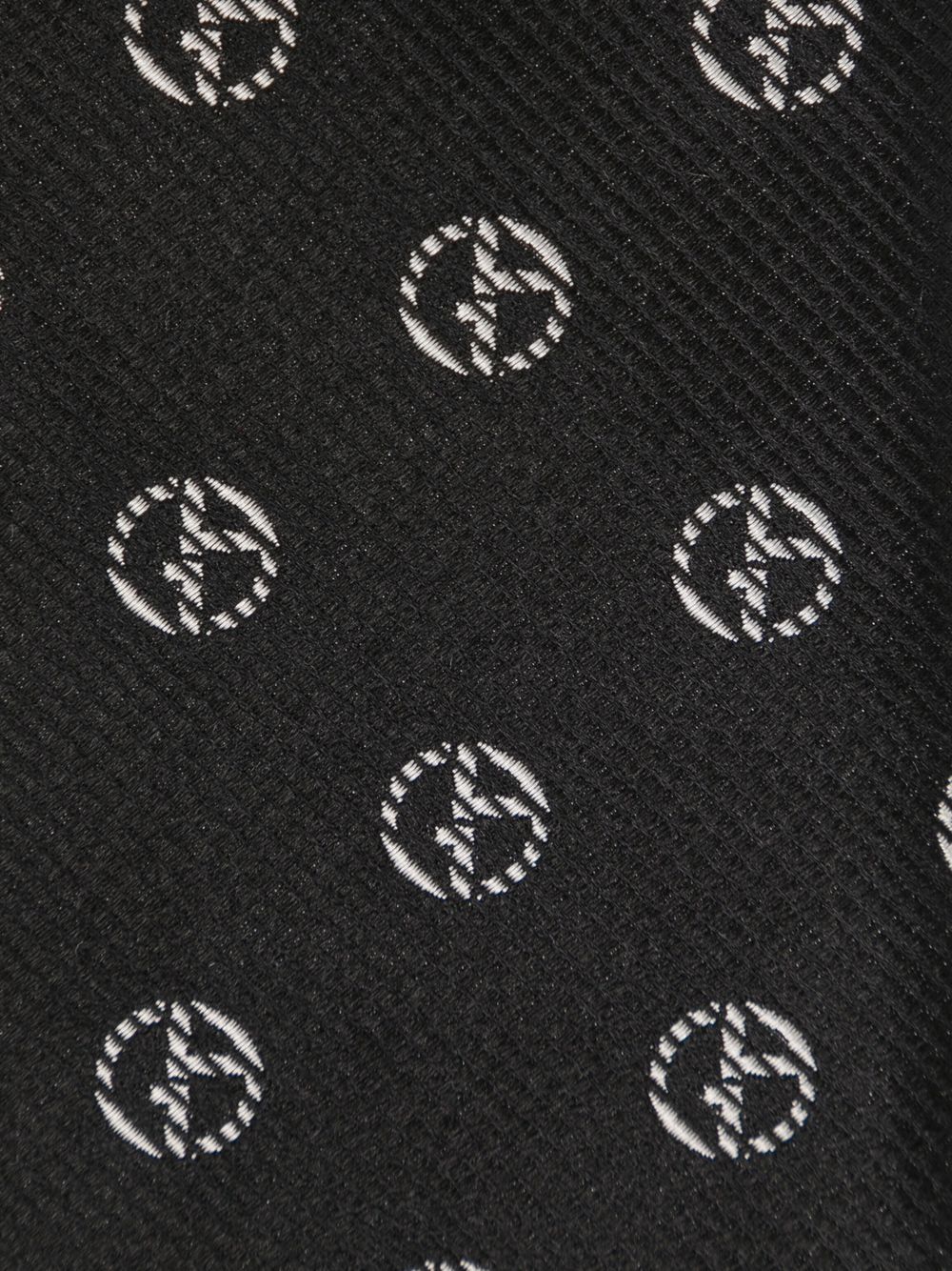 Giorgio Armani jacquard-monogram Silk Tie - Farfetch