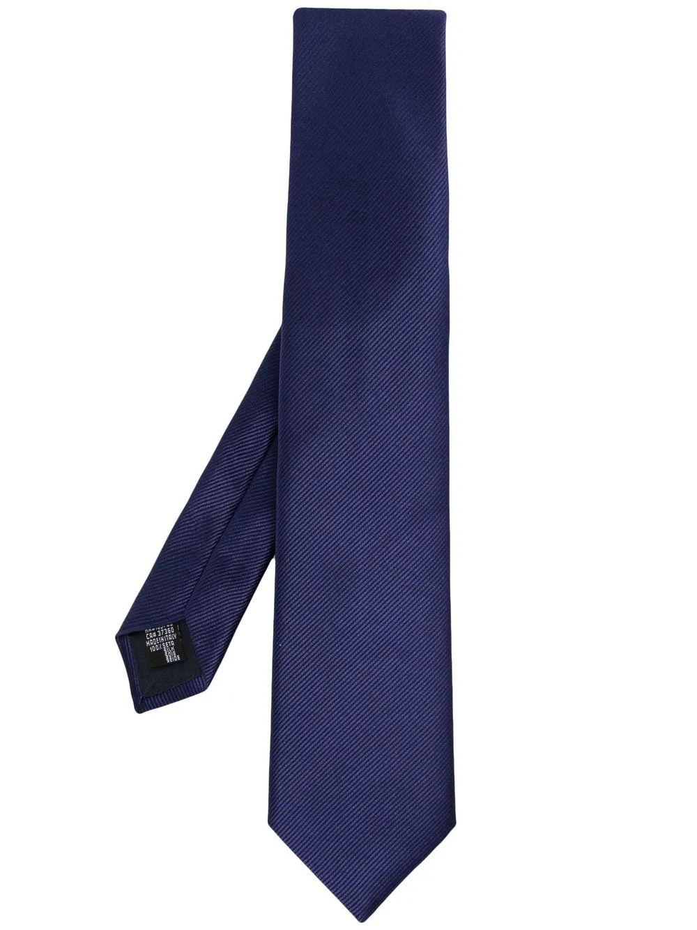 

Giorgio Armani textured silk tie - Purple
