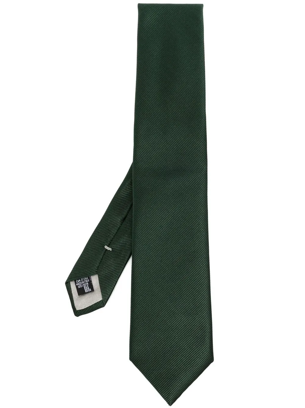 

Giorgio Armani corbata de seda texturizada - Verde