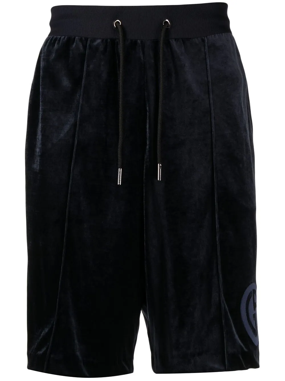 

Giorgio Armani logo-print bermuda shorts - Blue