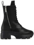 Giuseppe Zanotti Apocalypse lace-up block-heel boots - Black