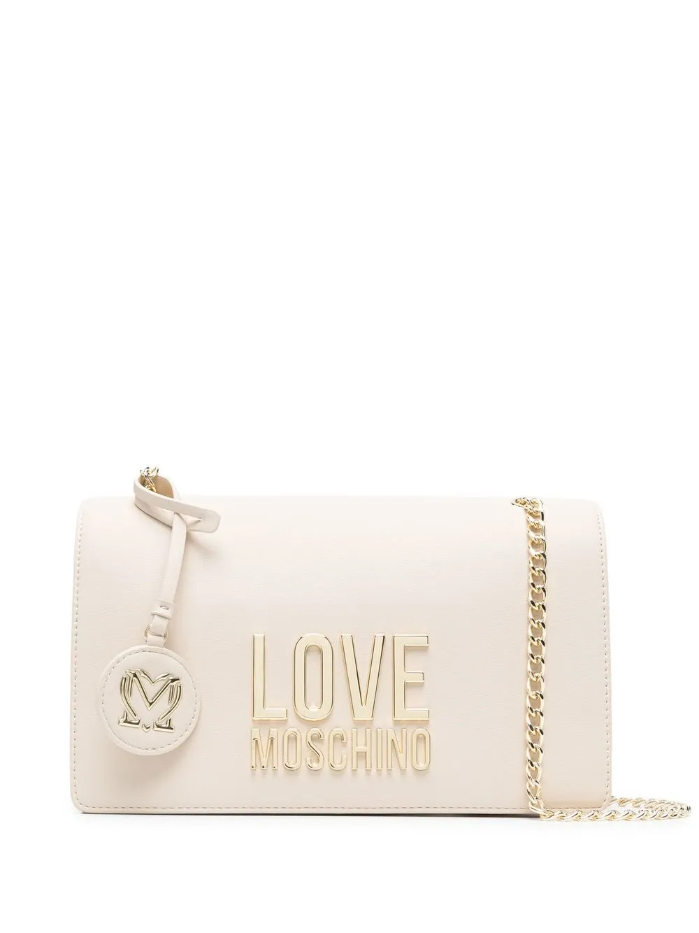 

Love Moschino bolsa de hombro con letras del logo - Neutro