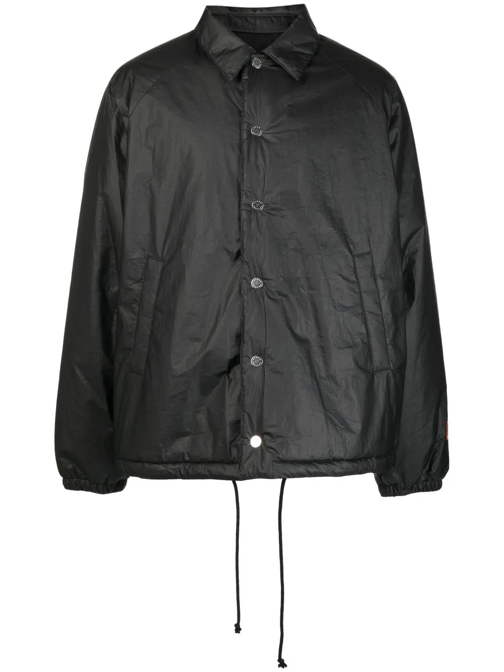 

Heron Preston logo-patch coach jacket - Black