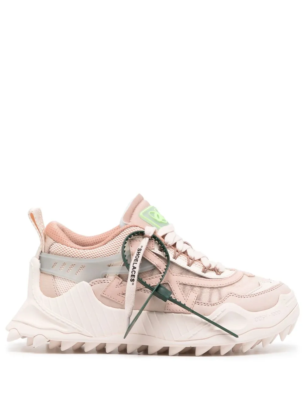 

Off-White Odsy 100 ridged sneakers - Pink