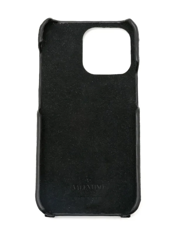 Valentino Garavani iPhone ケース | ブラック | FARFETCH JP