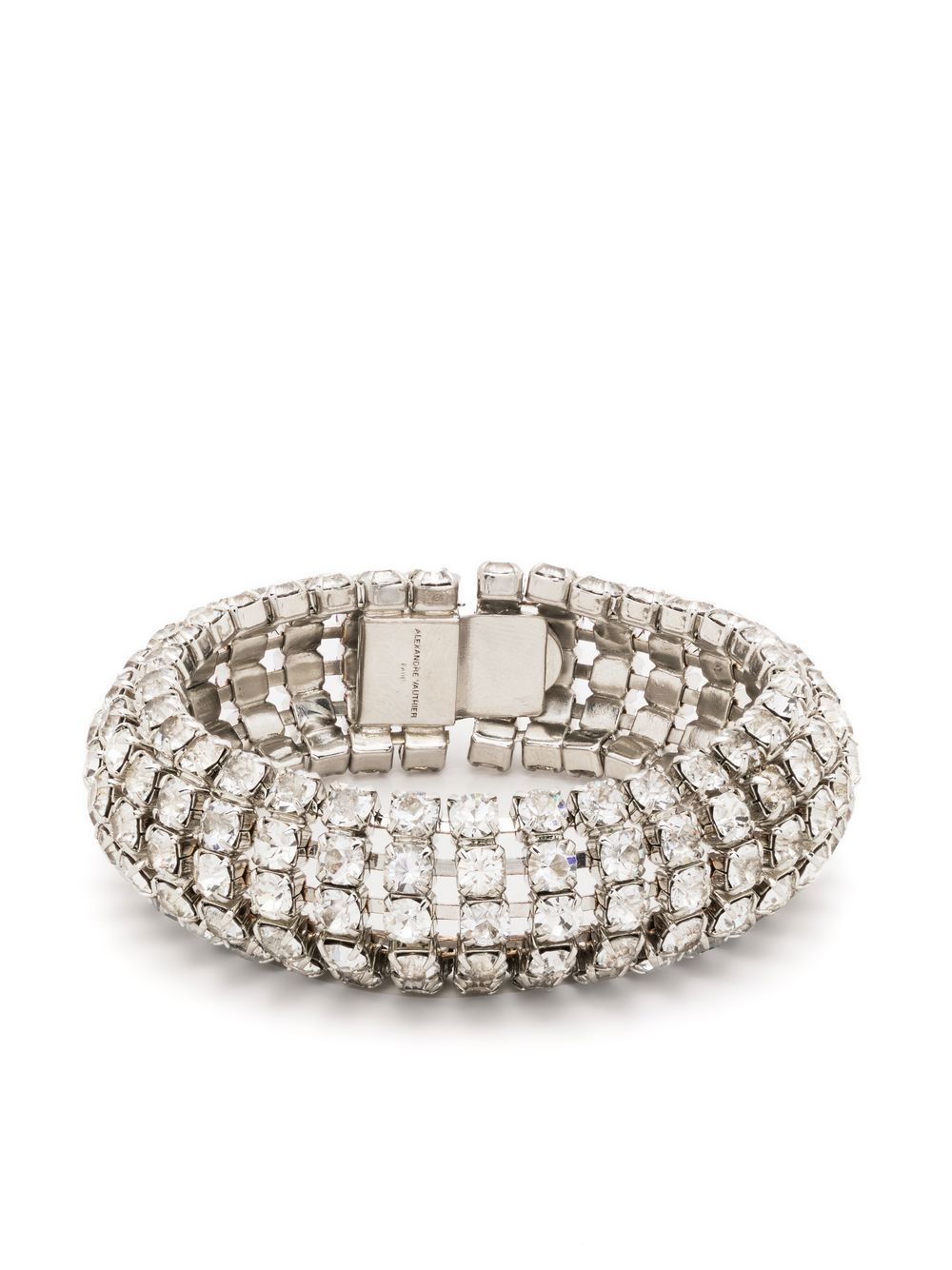 Dolce & Gabbana crystal-embellished Logo Cuff Bracelet - Farfetch