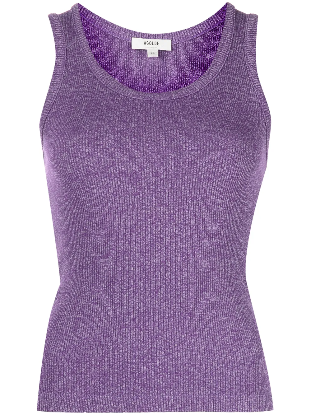 

AGOLDE Poppy scoop-neck tank - Purple