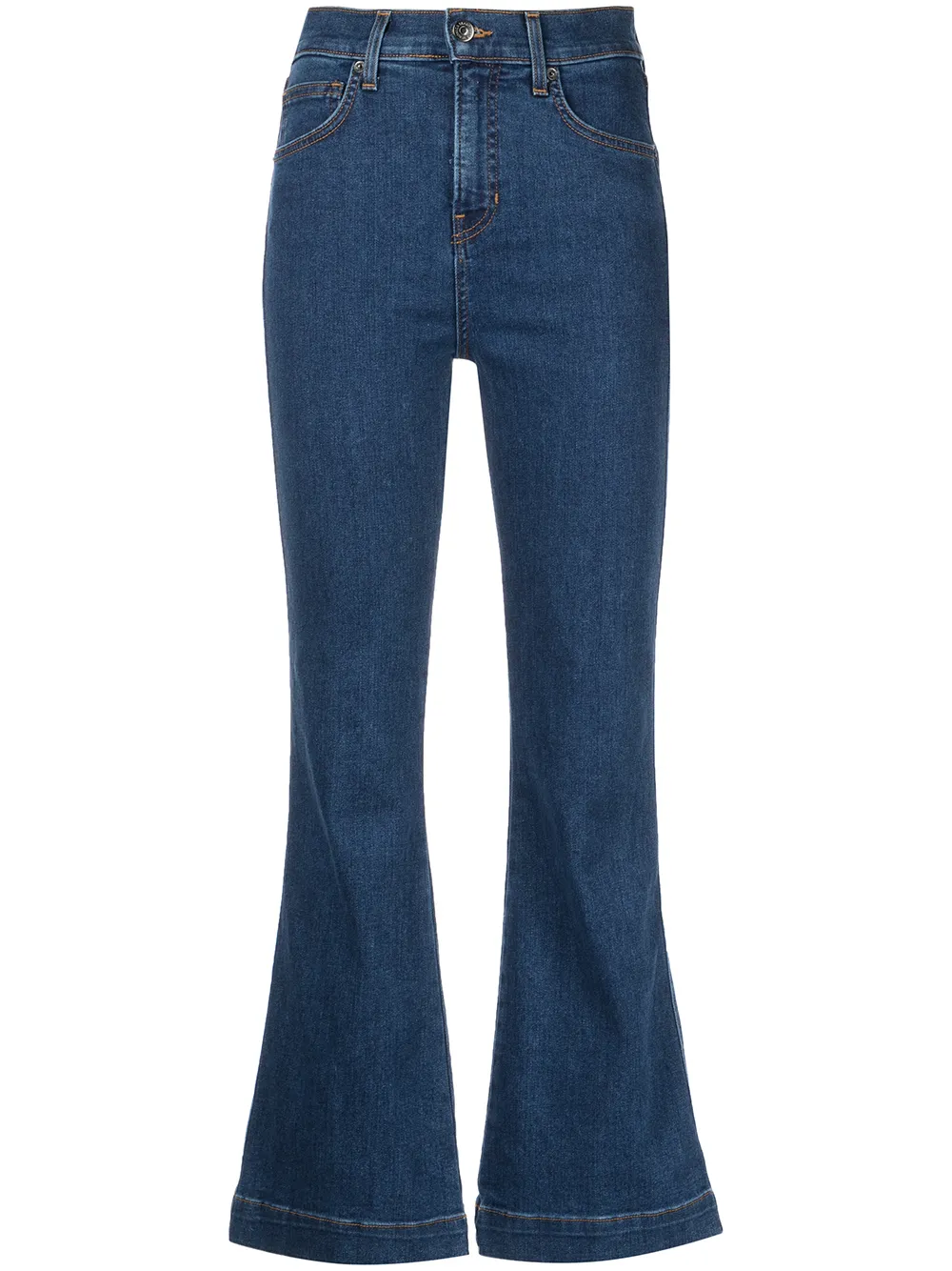 

Veronica Beard jeans capri Carson - Azul