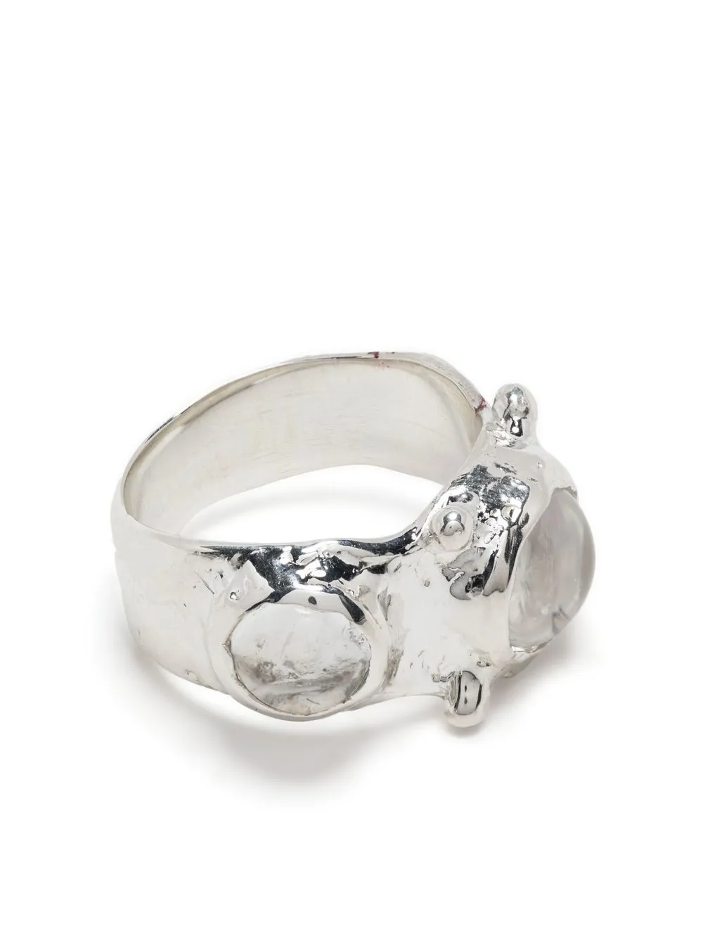 

Mondo Mondo Pulp stone-embellished ring - Silver