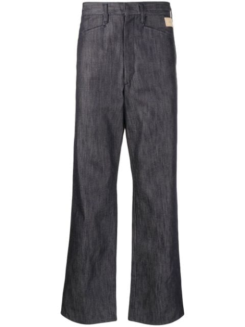 RITO STRUCTURE mid-rise straight-leg jeans