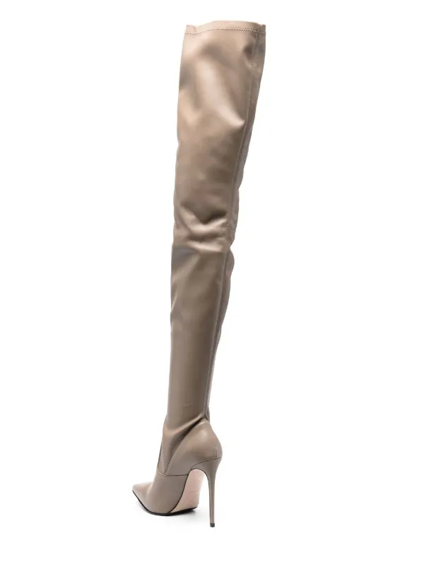 Le Silla Eva 115mm thigh-high Boots Neutrals FARFETCH PH